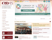 Tablet Screenshot of croes.org.br